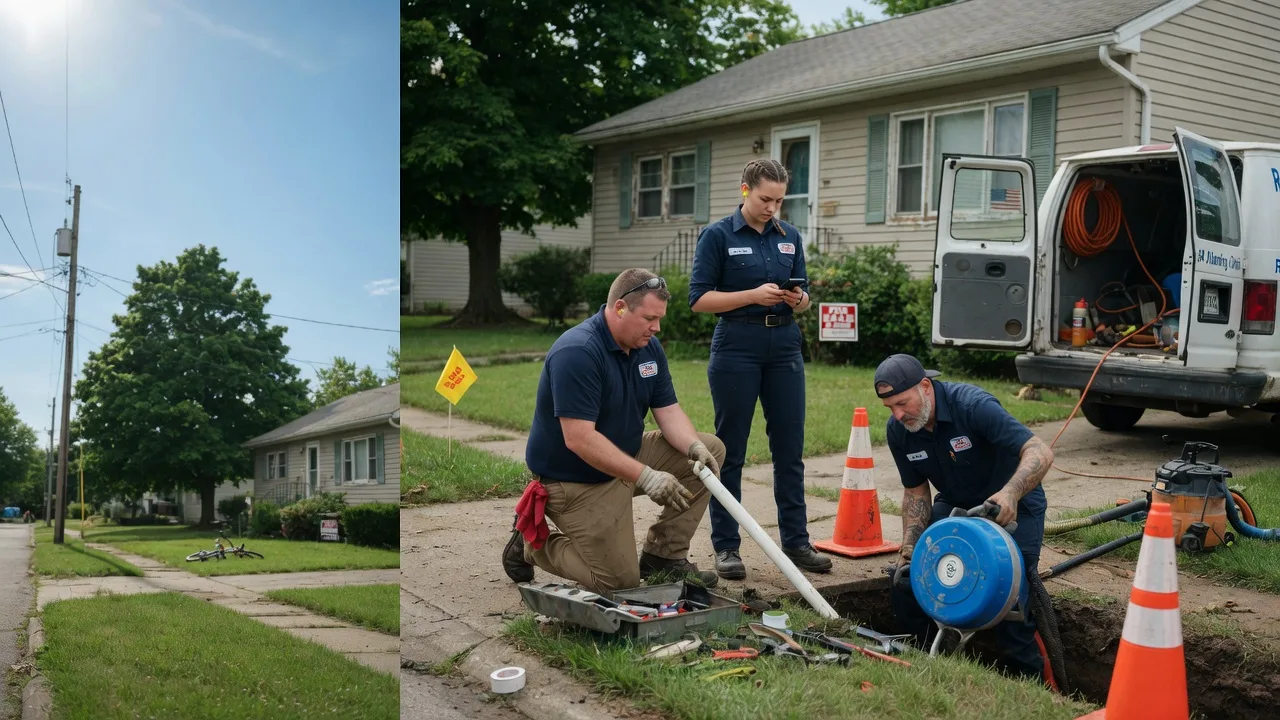 Sewer Line Repair in Williamstown, WV near me